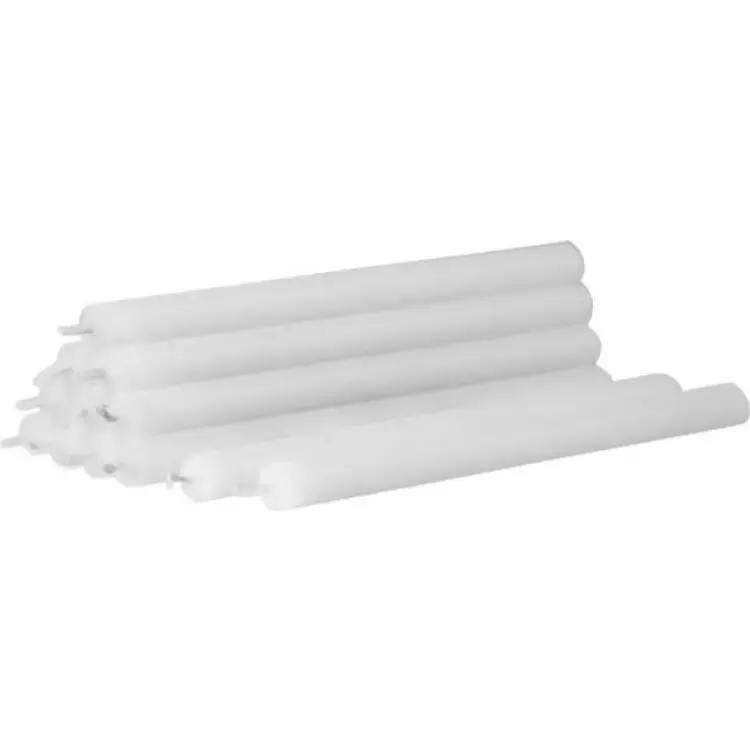 STOFF Nagel Ljus 12 Pack White H18 x D1 3 cm Stearinljus 18cm 12st