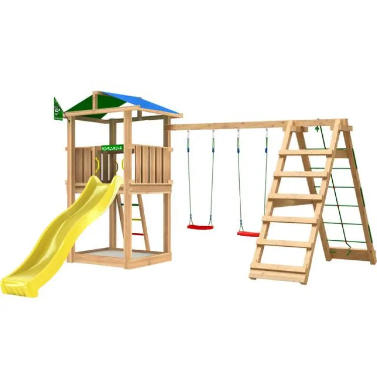 Jungle Gym Hut lektorn komplett inkl. Climb, Klätterställning