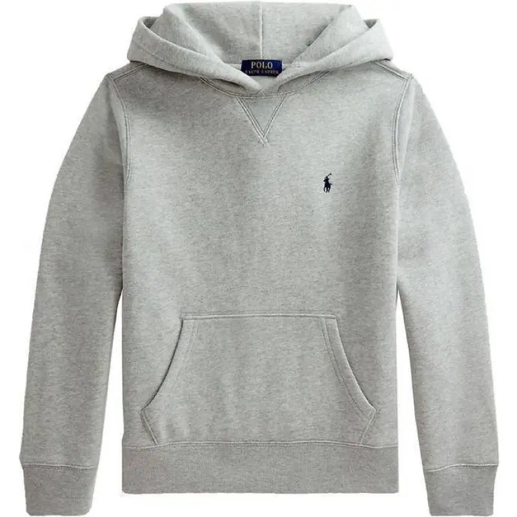 Polo Ralph Lauren Junior Small Logo OTH Hoodie - Grey