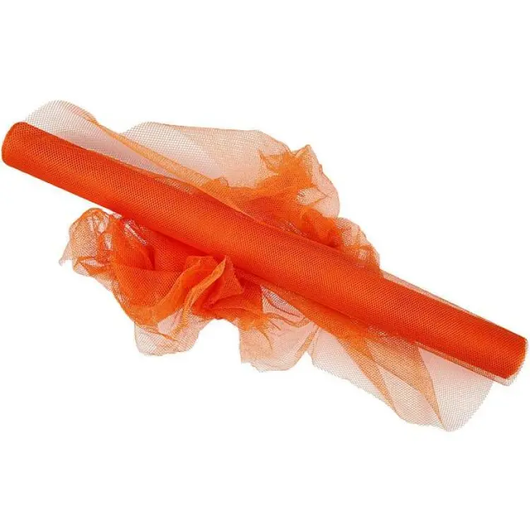 Creotime Tyll 50cm x 5m Orange Metervara Orange
