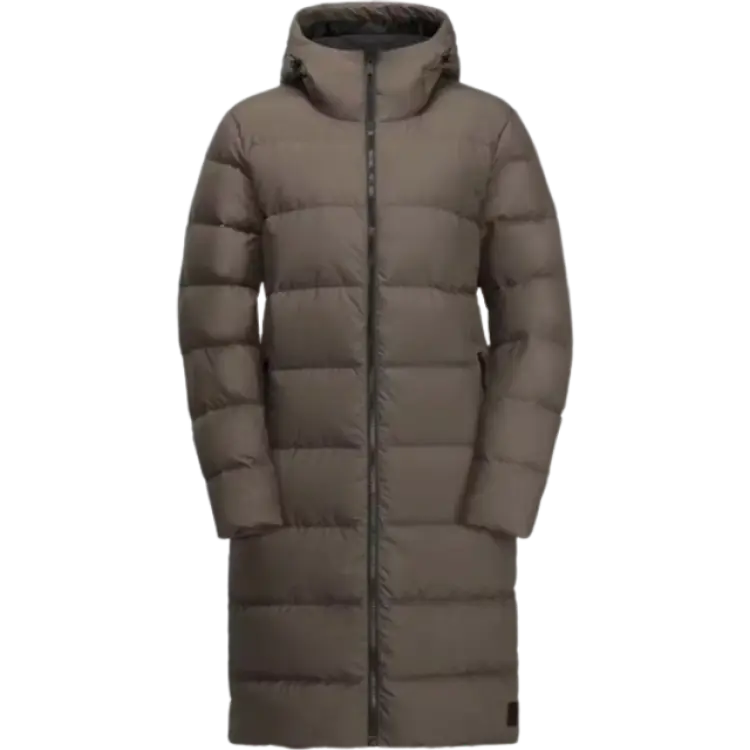 Jack Wolfskin Frozen Palace Coat W Down Parka, Wild Ginger, dam, Vilda ingefära