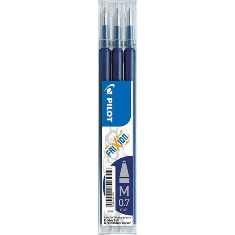 Pilot Frixion Ball 0.7mm Refill 3pcs