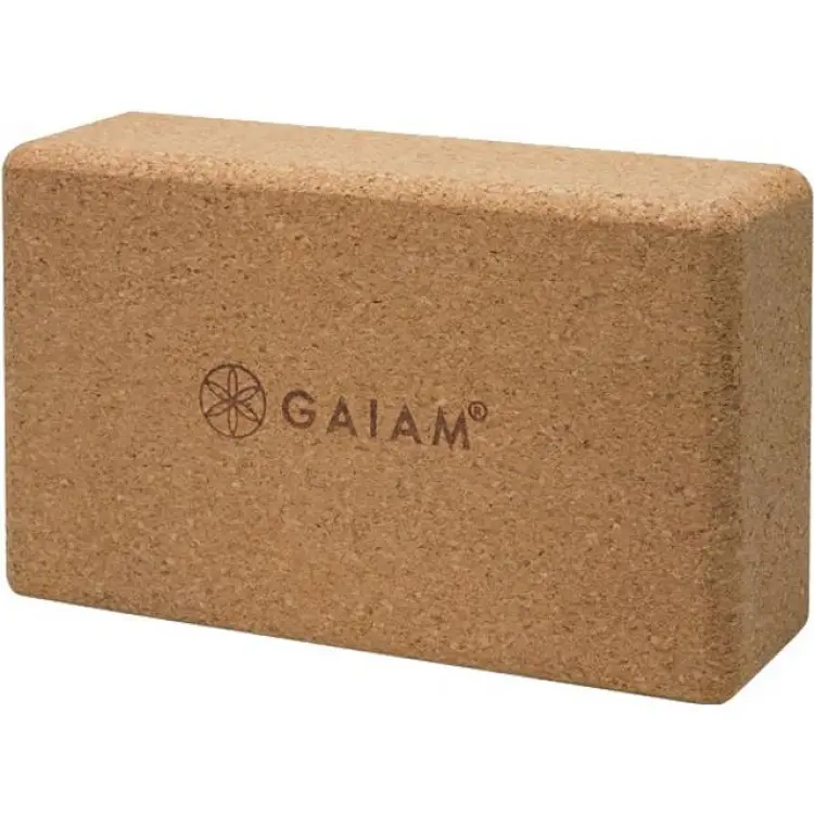 Gaiam Cork Yoga Block