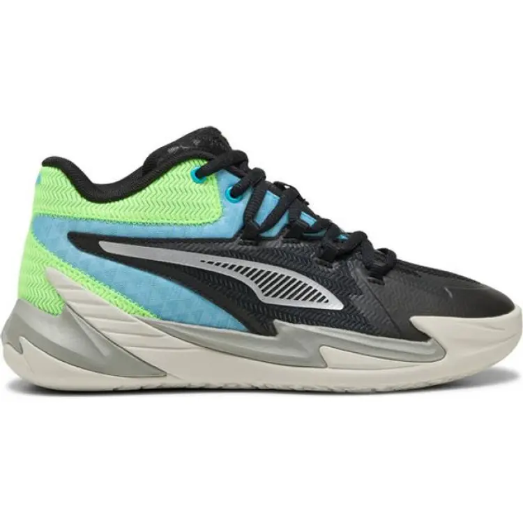 Puma Dagger Jr Basketskor - Black Bright Aq
