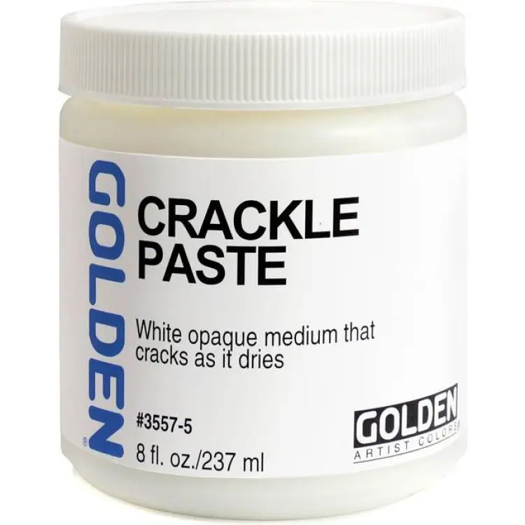 Golden Crackle Paste 237 ml