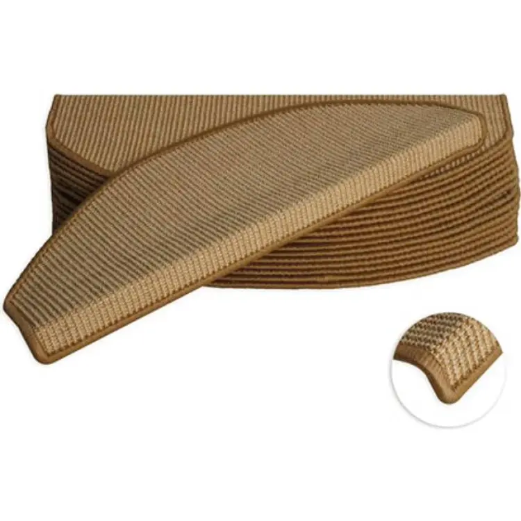 Trappstegsmatta Sisal Natur 28x65 cm 15-Pack Natur