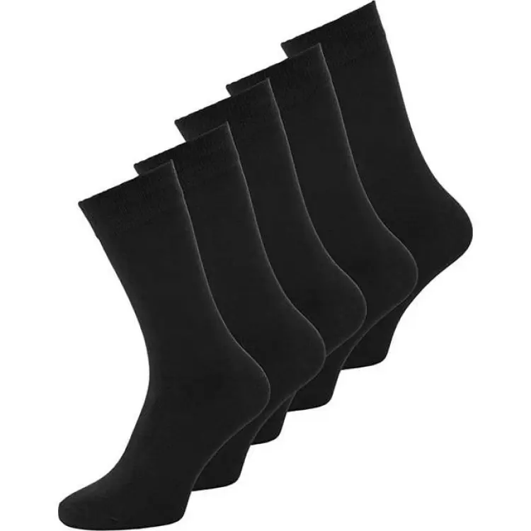Jack & Jones Basic Bamboo Socks 5-pack - Black