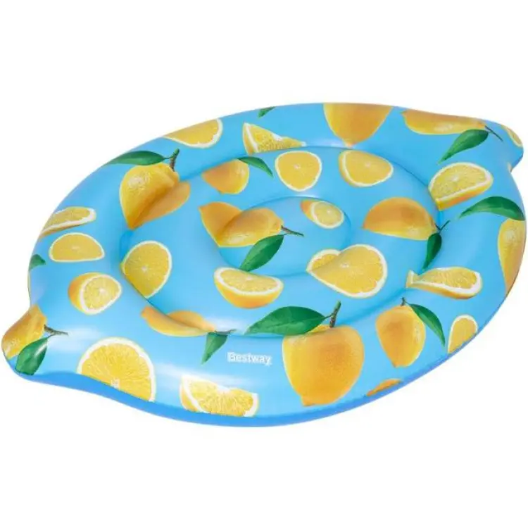 Bestway Badmadrass med doft Citron 176x122 cm