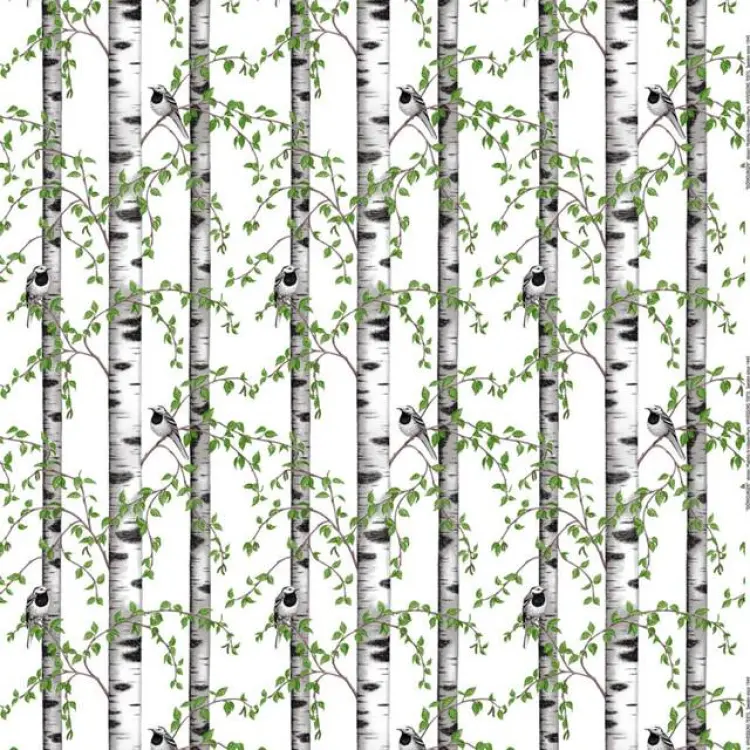 Arvidssons Textil Björkdungen Metervara Multifärgad (2500x150cm)