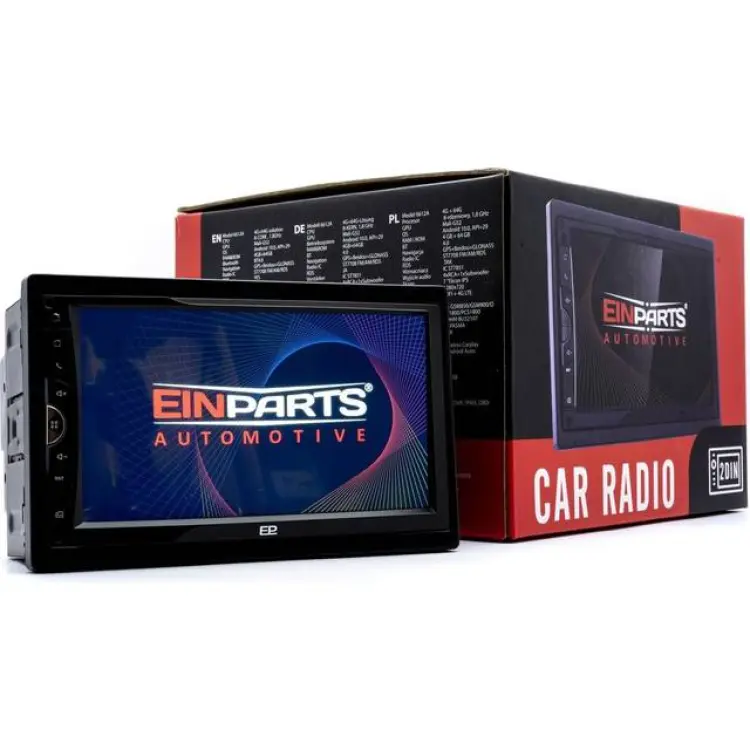 EinParts EPCR11 Multimedia Bilstereo 2 DIN 7 Tum 4x50W