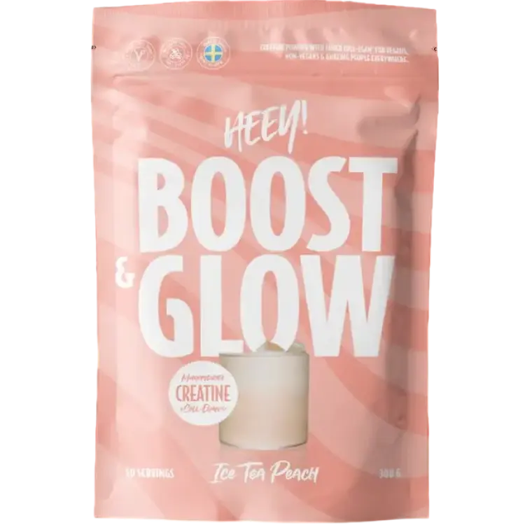 Heey! Boost & Glow Creatine Ice Tea Peach 300 g