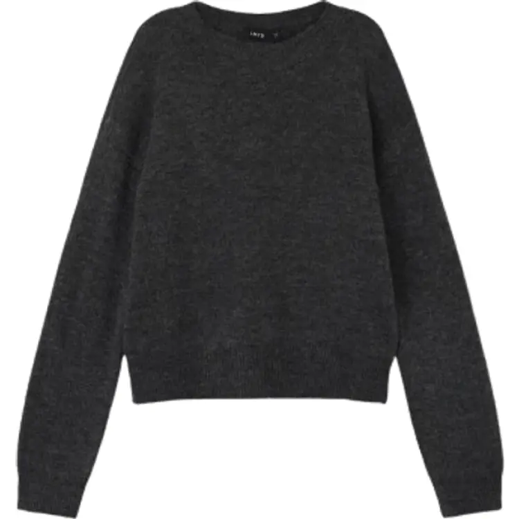 LMTD Lodet Long Sleeved Knitted Pullover - Raven (13235059)