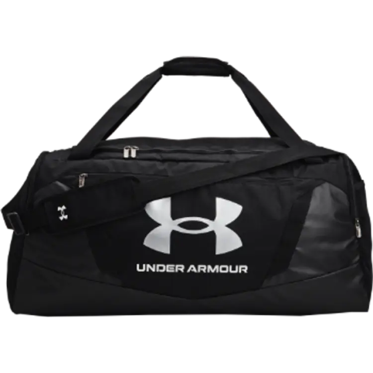 Under Armour Undeniable 5.0 Medium Duffle Bag - Black/Metallic Silver