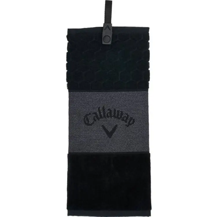 Callaway Trifold Towel Black