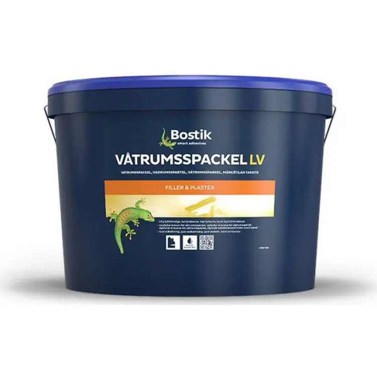 Bostik Våtrumsspackel -LV 10L 1st