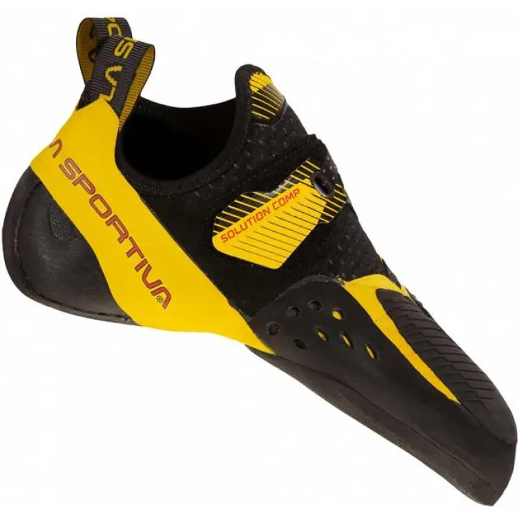La Sportiva Solution Comp M - Black/Yellow