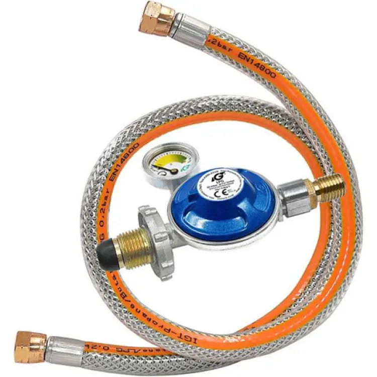 Bluegaz Premium Gasregulatorset SE 30Mbar 120Cm