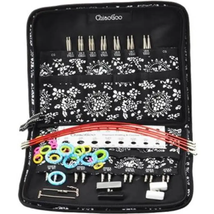 ChiaoGoo Twist Lace Inter Needle Set 10cm 2.75-5.00mm