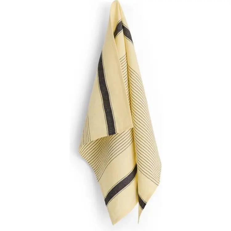 Hay Linear 52x80 cm Soft Kökshandduk Gul (80x)