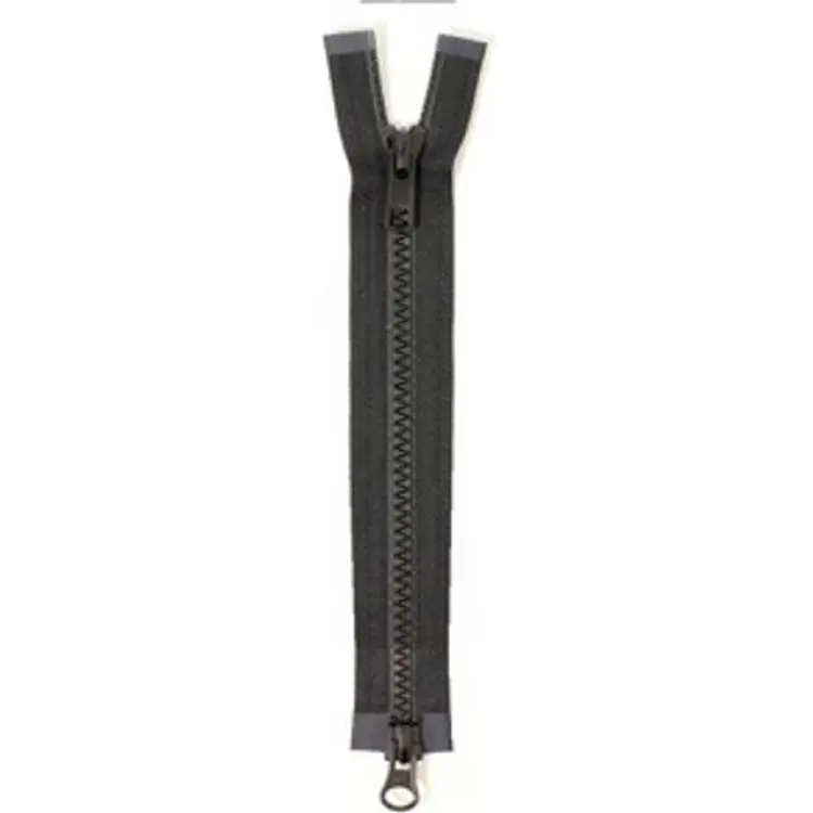 YKK Blixtlås 95 cm 2-vägs Delbar 6 mm Svart