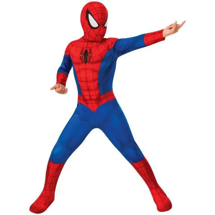 Rubies Spiderman Classic Barn Maskeraddräkt
