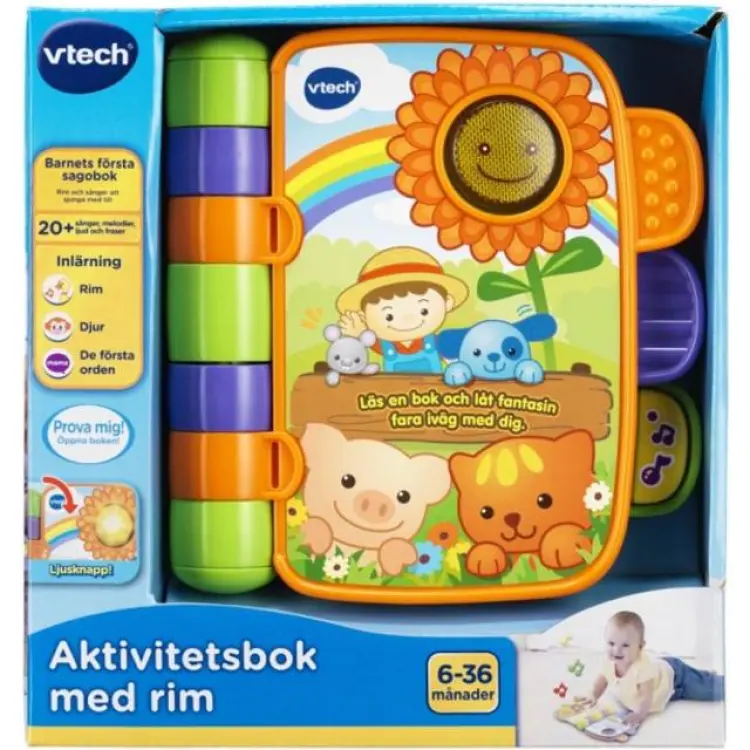 Vtech Baby Activity Book with Rhymes