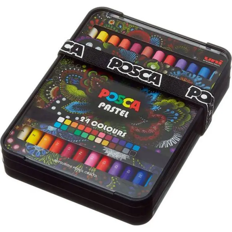 Uni Posca Pastel 24-pack