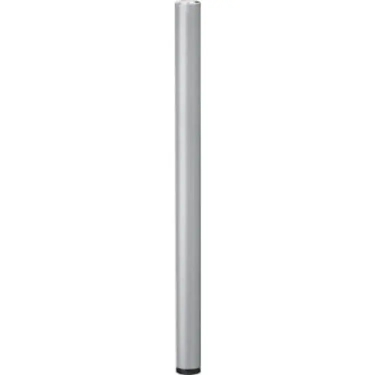 Tarrox Justerbart Runt 870 x Ø 60 mm Silver Bordsben