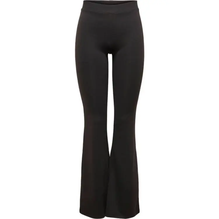 Only Fever Flared Trousers - Black