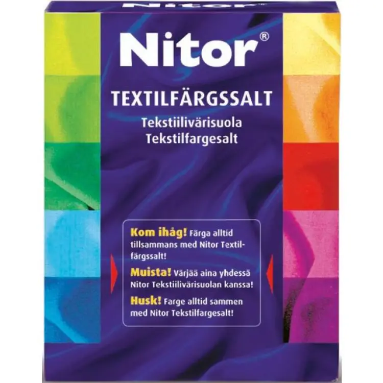 Nitor Textilfärgsalt 500g