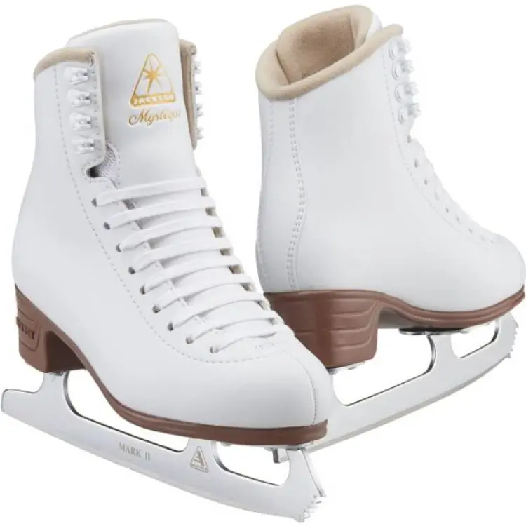 Ultima Ii Jackson Mystique Women's Figure Ice Skates - White