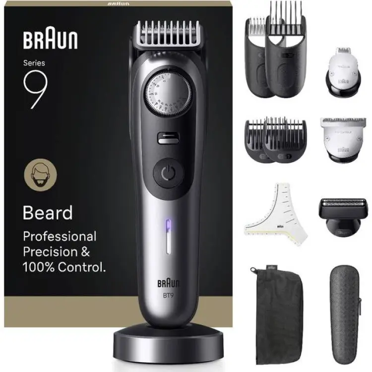 Braun Series 9 Skäggtrimmer Krom BT9560