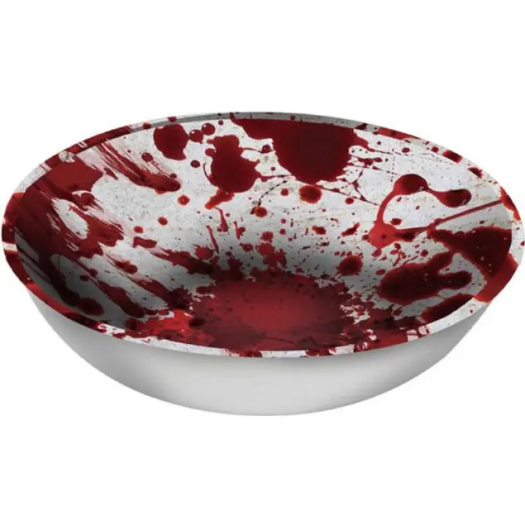 Fiestas Guirca Candy Bowls Bloody White/Red