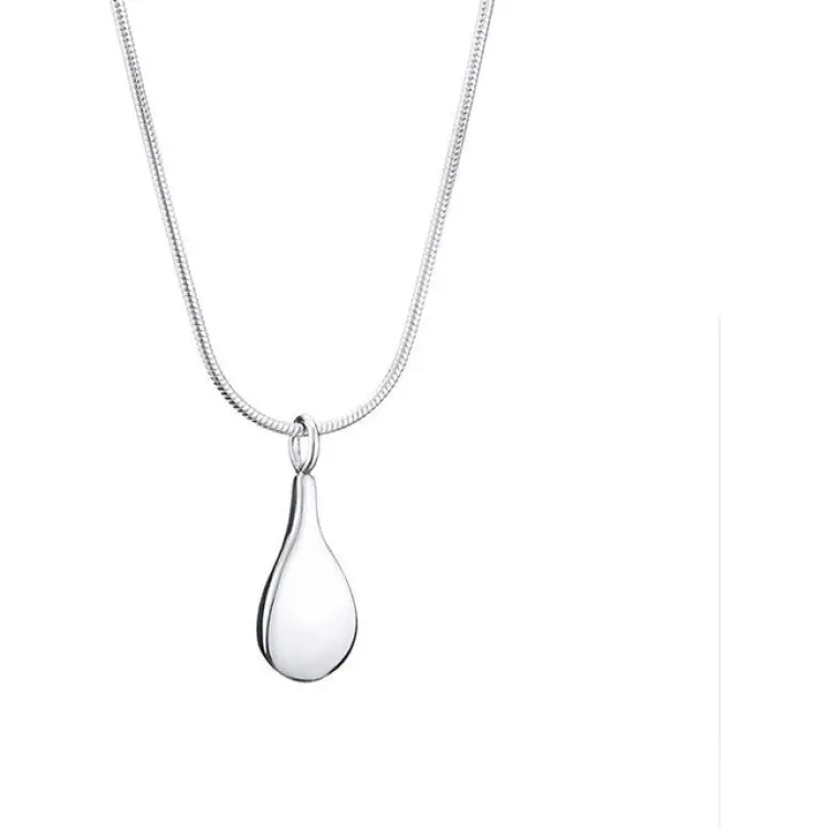 Efva Attling Happy Tear Pendant Necklace - Silver