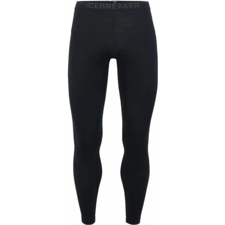 Icebreaker Men's Merino 200 Oasis Thermal Leggings - Black/Monsoon