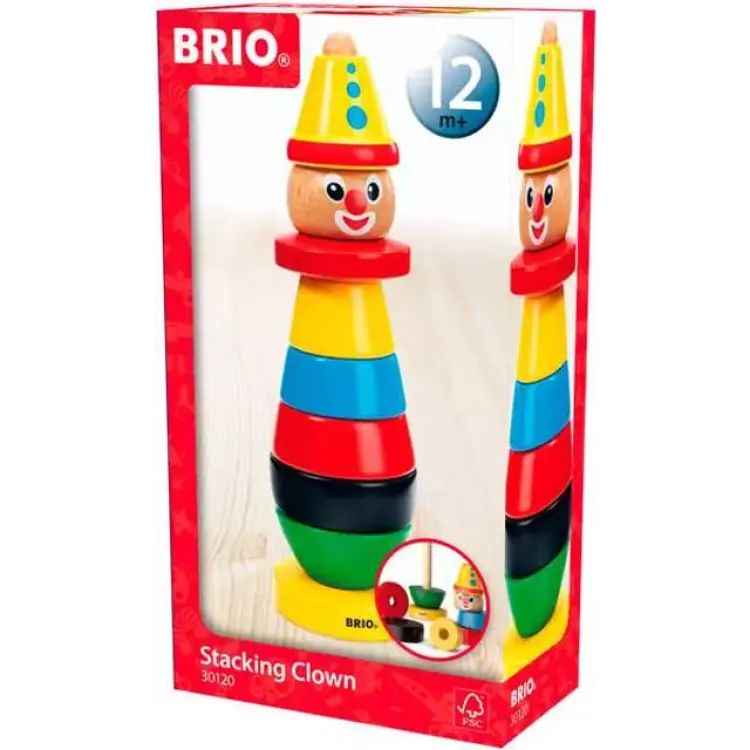 BRIO Stacking Clown 30120