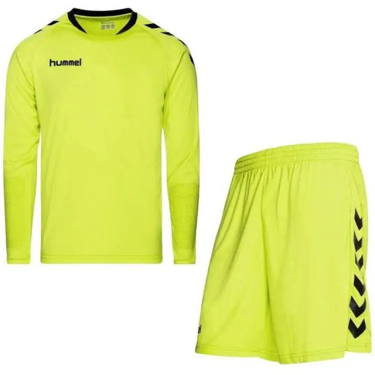 Hummel Målvaktsställ Core Neongrön/Svart