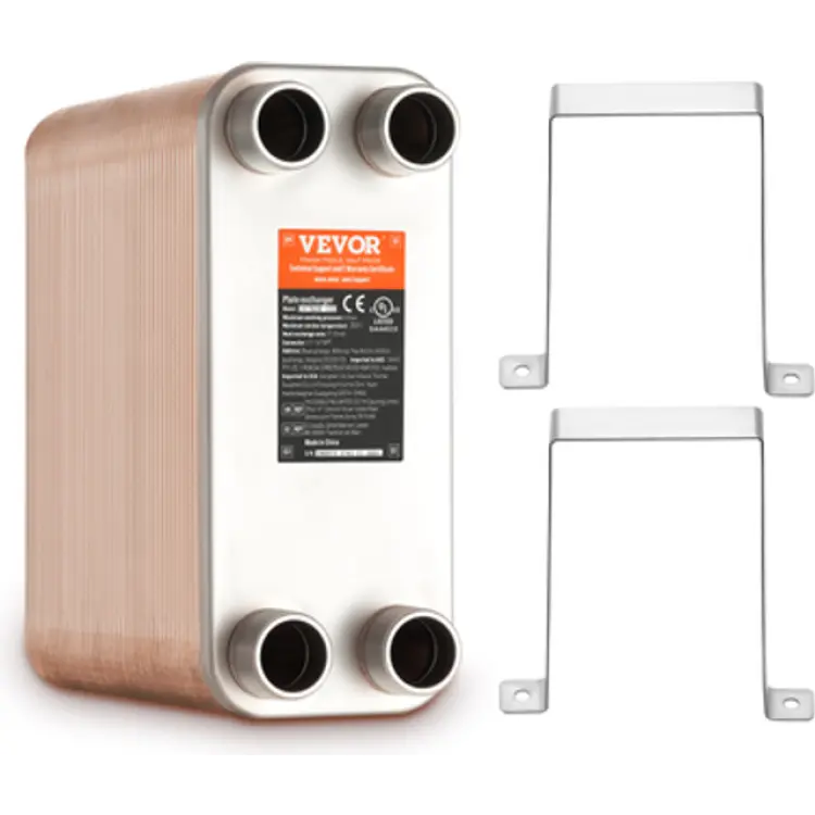 VEVOR 100 Plate Heat Exchanger 316L St Steel