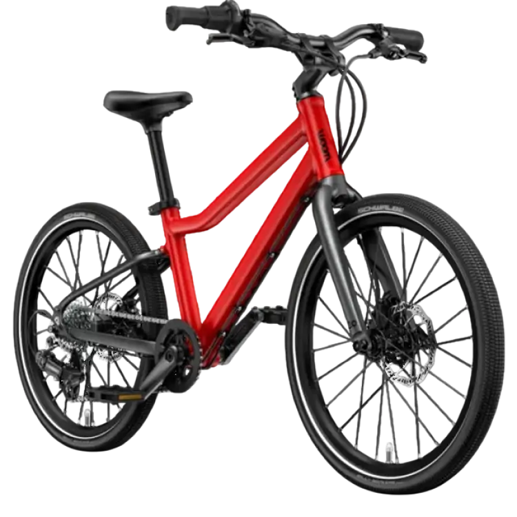Woom Explore 4 20in 2025 - Woom Red Barncykel