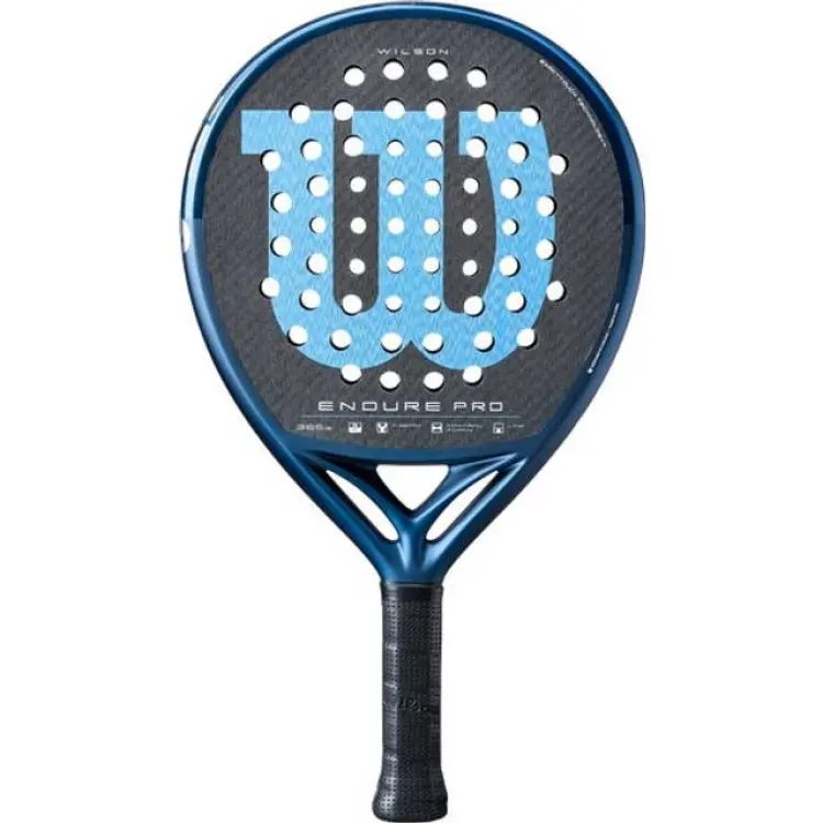 Wilson Endure Pro V1 Padel Racket Blue/Black