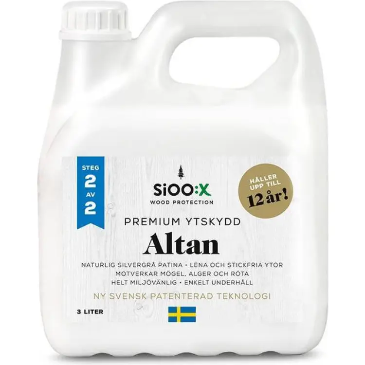 SIOO:X Premium Altan Stage 2 Träskydd 3L