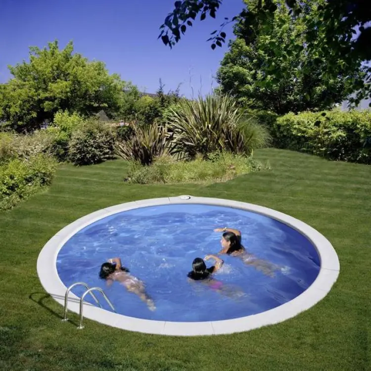 Gre Nedgrävd Pool Ø420x120cm Inkl Sandfiltersystem