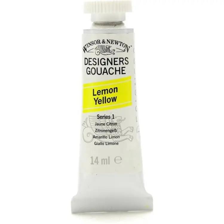 Winsor & Newton Designers Gouache 14 ml Lemon Yellow