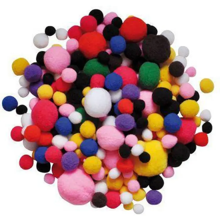 PlayBox Fluffy Poms 525 pcs