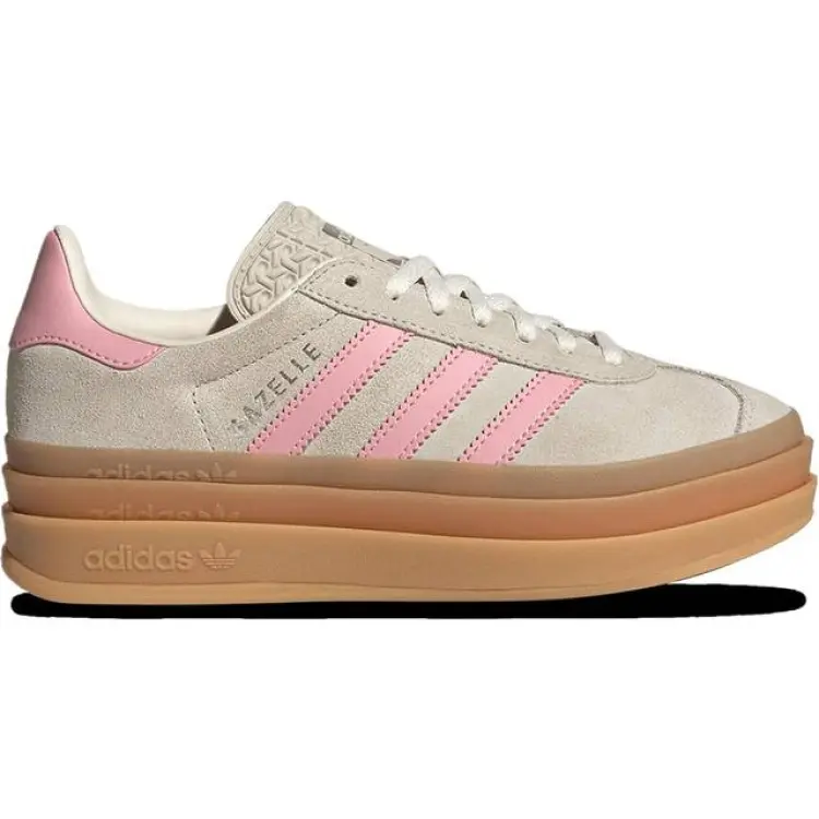 adidas Gazelle Bold Skor - Beige/Semi Pink Spark/Cream White