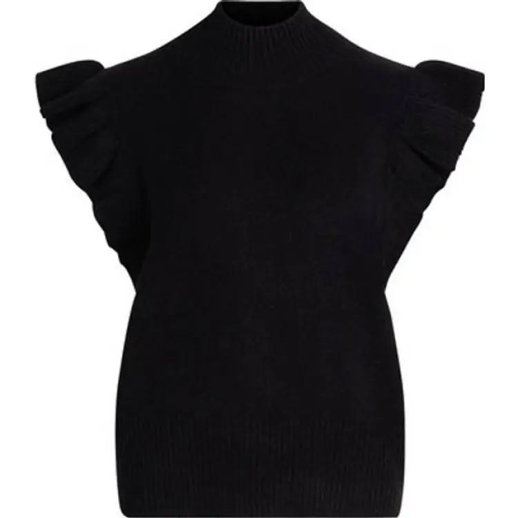 Frill Waistcoat Stickade Västar