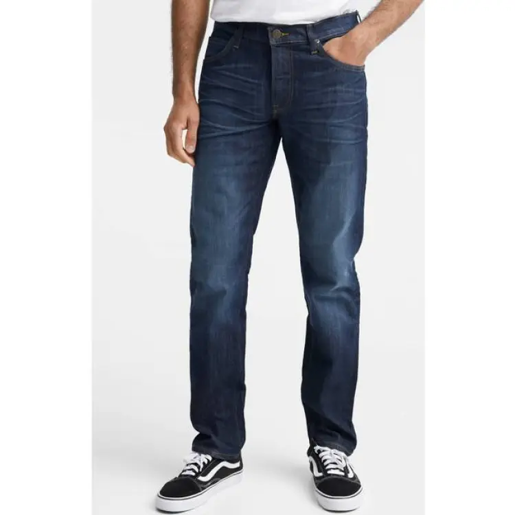 Lee Daren Zip Fly Jeans - Blå