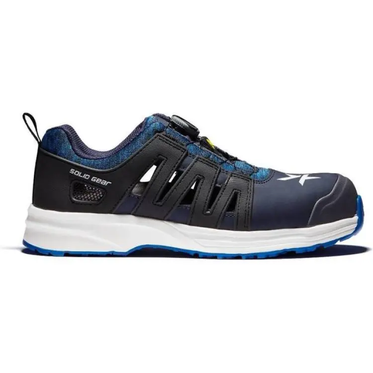 Solid Gear Atlantic S1P Safety Shoes - Black/Blue