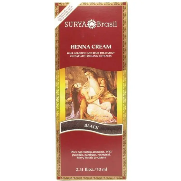 Surya Brasil Henna Cream Black 2.37 fl oz 70ml