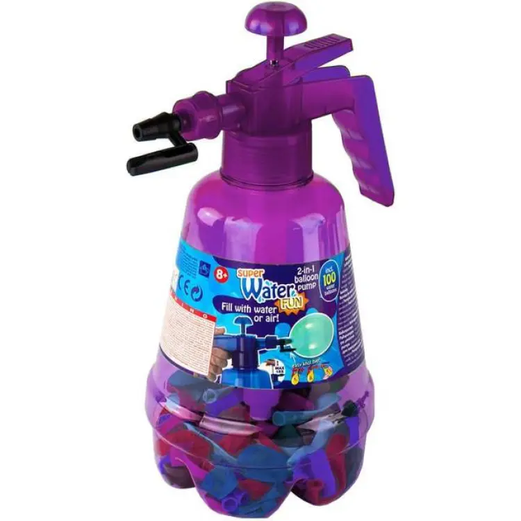 Dema Water Balloon Pump Set Purple